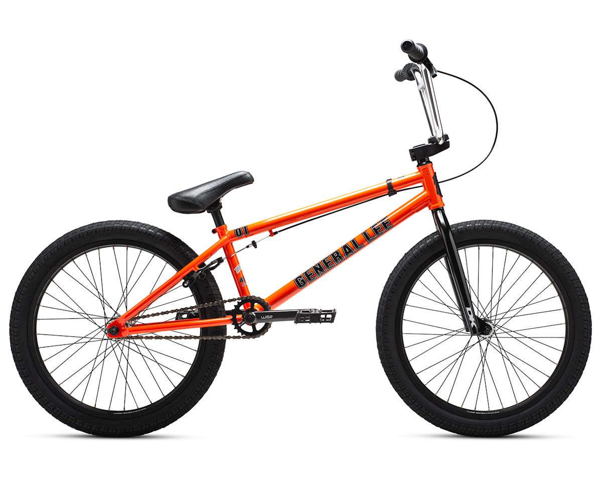 DK BMX outlet bike +Pedals Orange 8 pack General Lee 3 piece crank